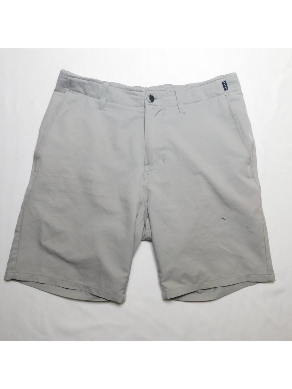 Veece Men's 30 Gray Hybrid Walkshorts Performance Stretch Flat Front Golf Casual